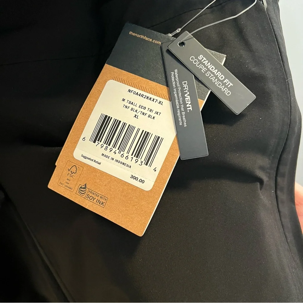 The North Face Tball Eco Triclimate Jacket - Picture 3 of 3